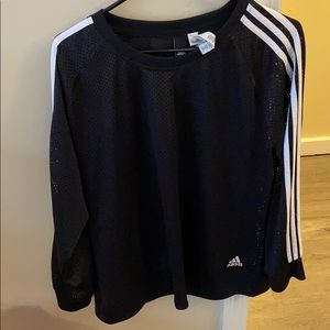 Adidas See Thru Long Sleeve Shirt